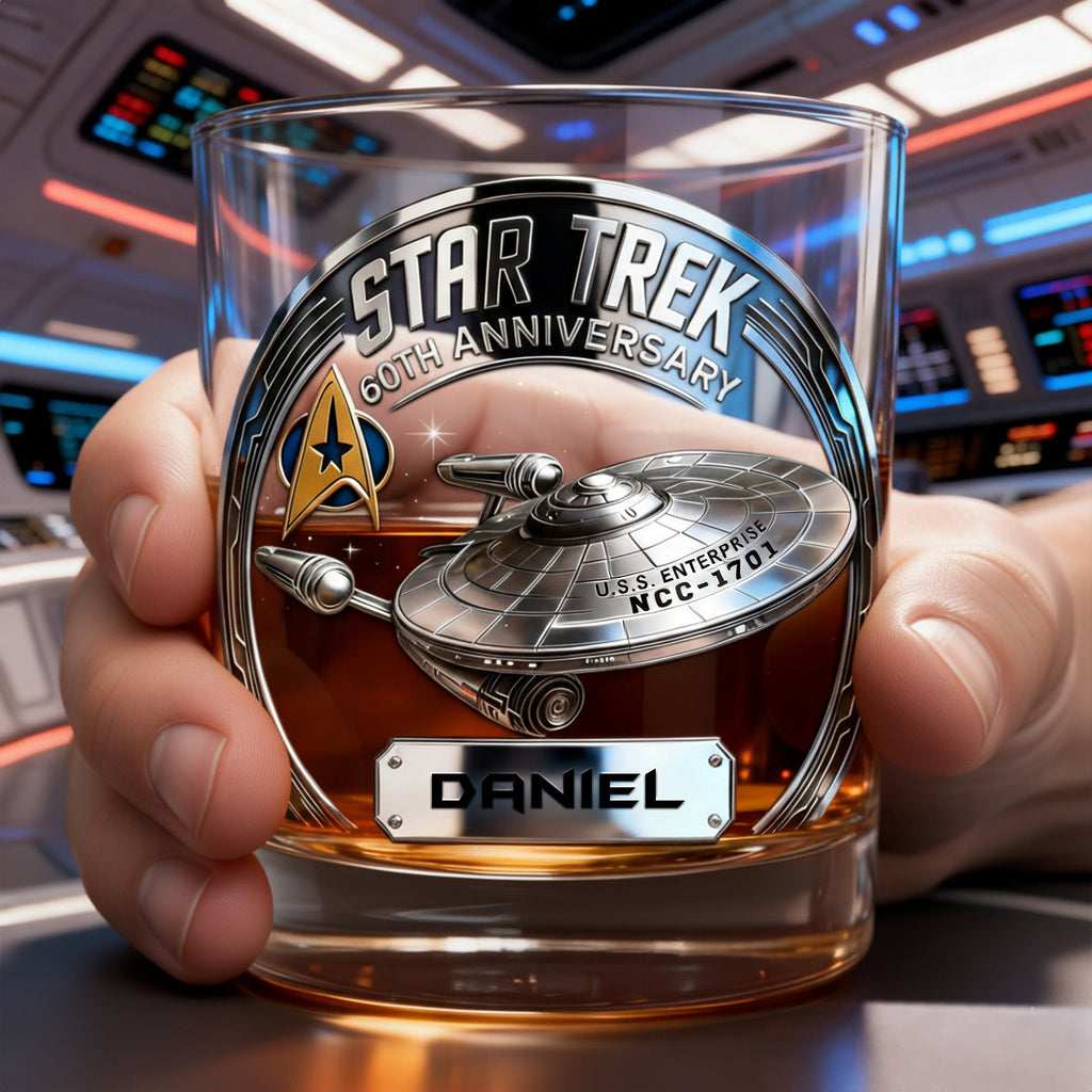 Sci-Fi Universe Round Glass - Personalized Gift For Fantasy Lovers 021TGLU150126