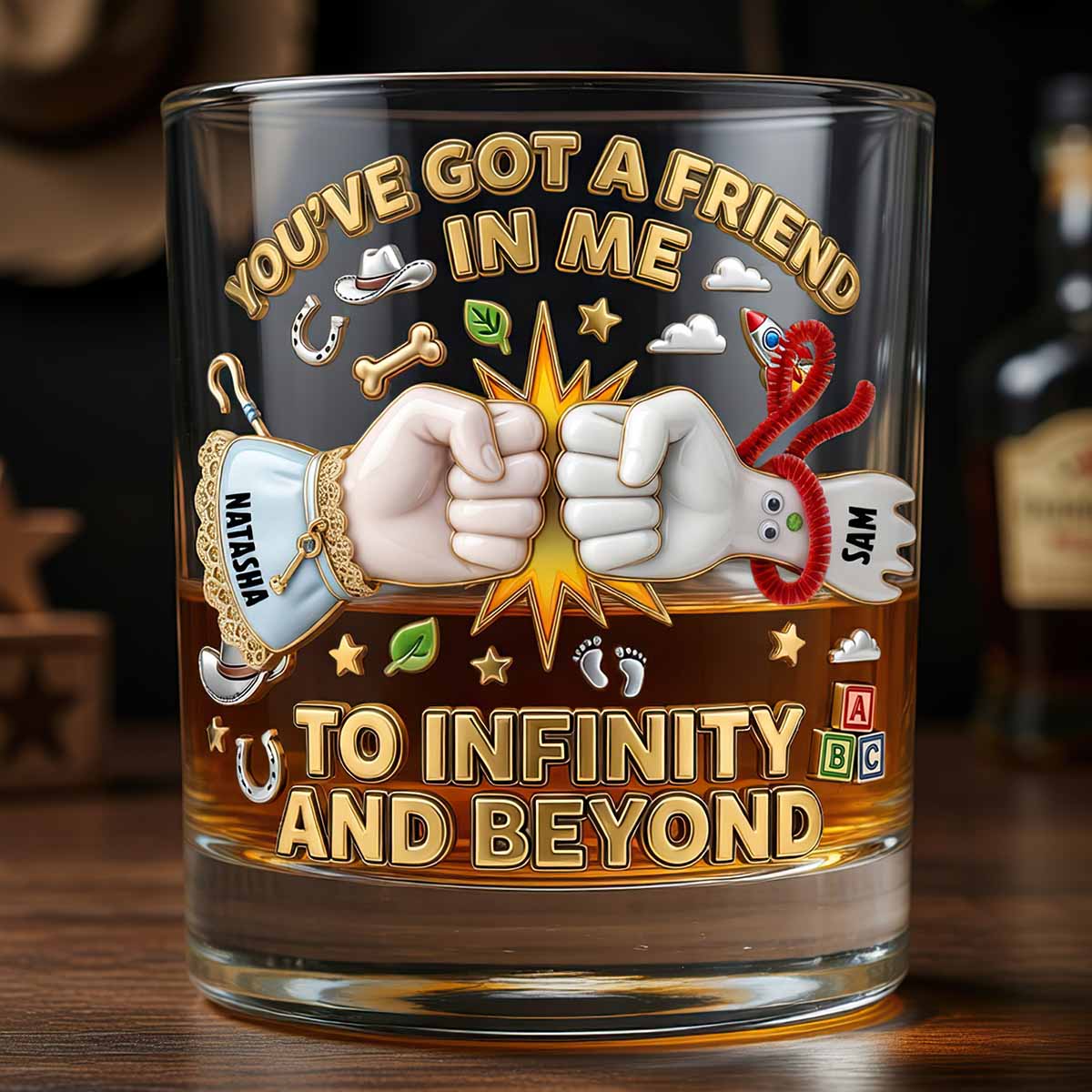 My Friend Drinking Glass - Personalized Gifts For Friends 02padt130626