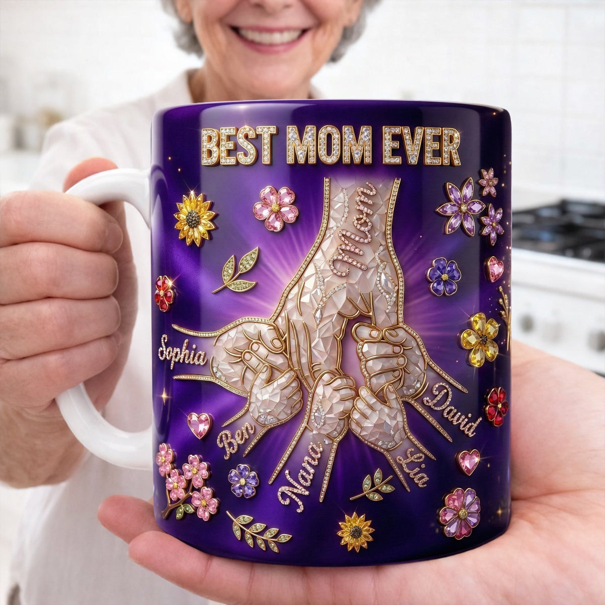 Pinky Promise Mom Coffee Mug - Personalized Gift For Mom 02NALU050326