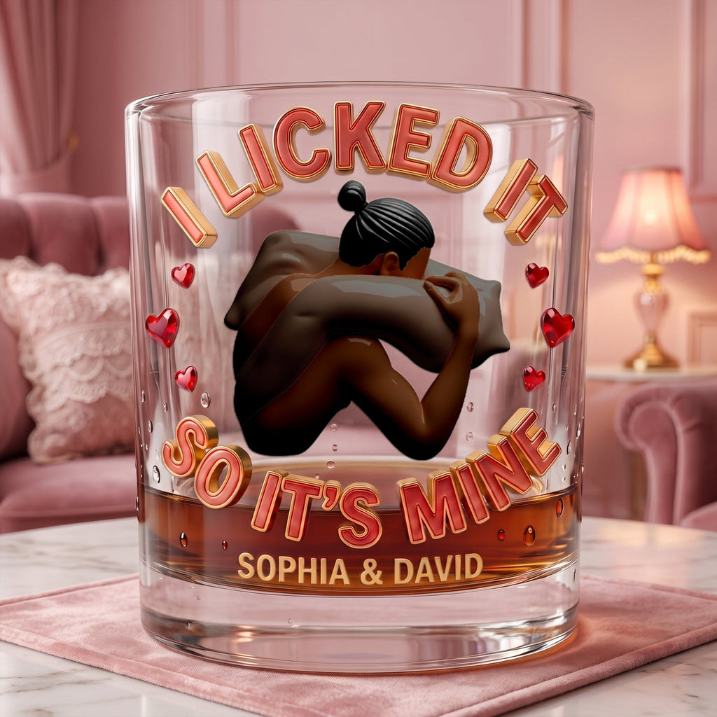 Naughty Couple Round Glass - Personalized Gifts For Couple 01ohlu290626