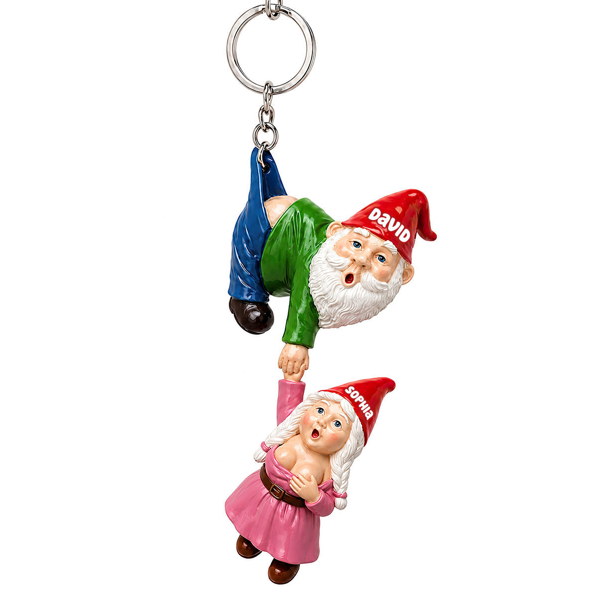 Funny Couple Acrylic Keychain - Personalized Gifts For Couple 05ohdt180726