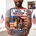 Custom Photo Best Dad Ever Acrylic Plaque - Personalized Gifts For Dad 01tytn040526