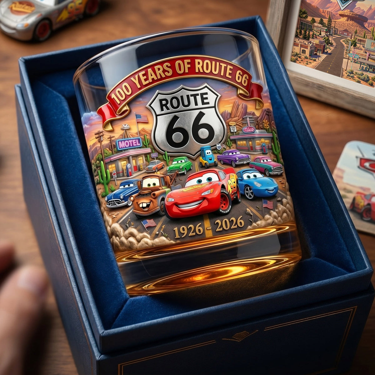 100th Anniversary Round Glass - Personalized Gifts For Racing Lovers 02tylu080626