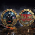 30 Years Anniversary Metal Coin - Personalized Gifts For Horror Fans Printed Metal Coin 05OHLU120326