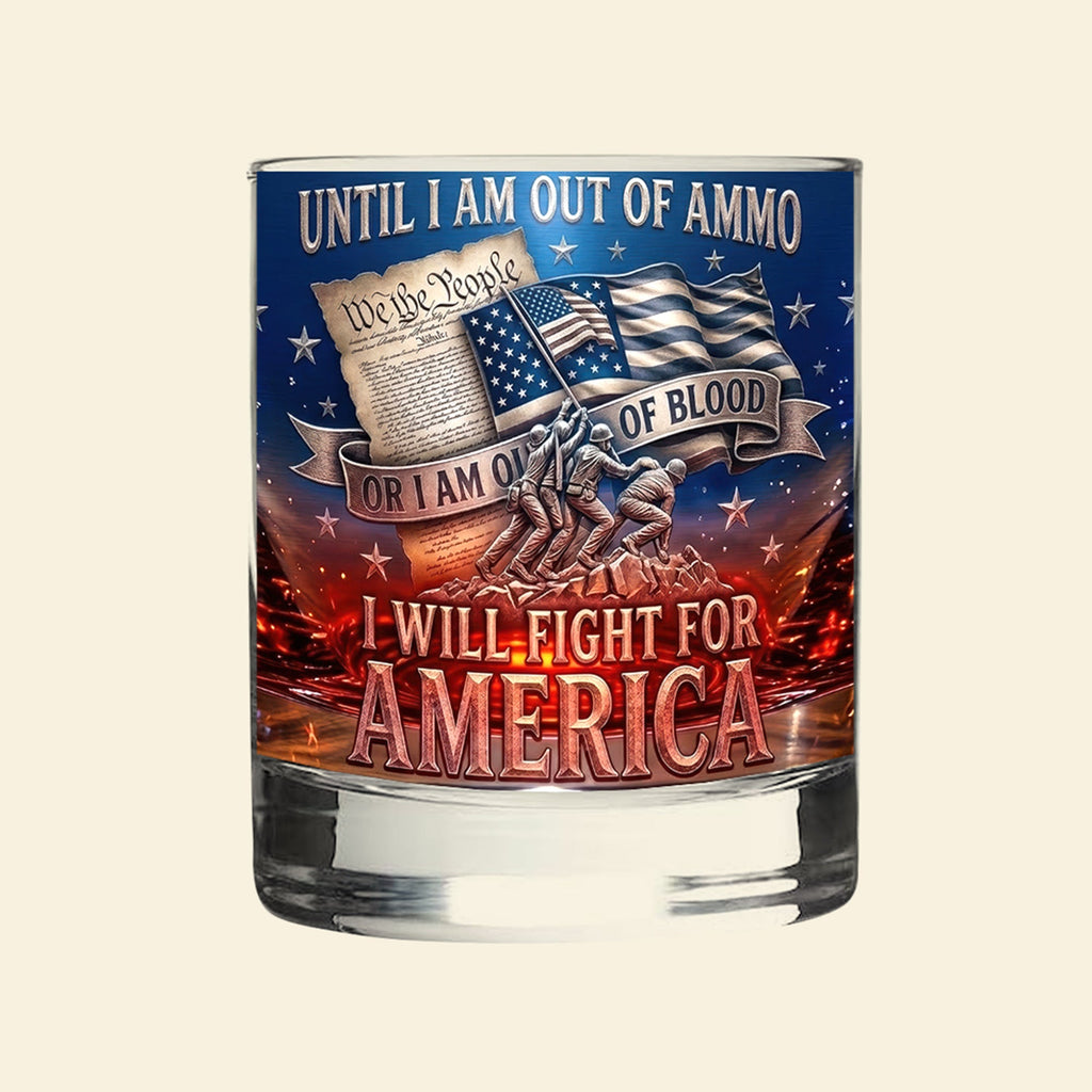 Freedom Round Glass - Gifts For Patriots 04PAQN200326