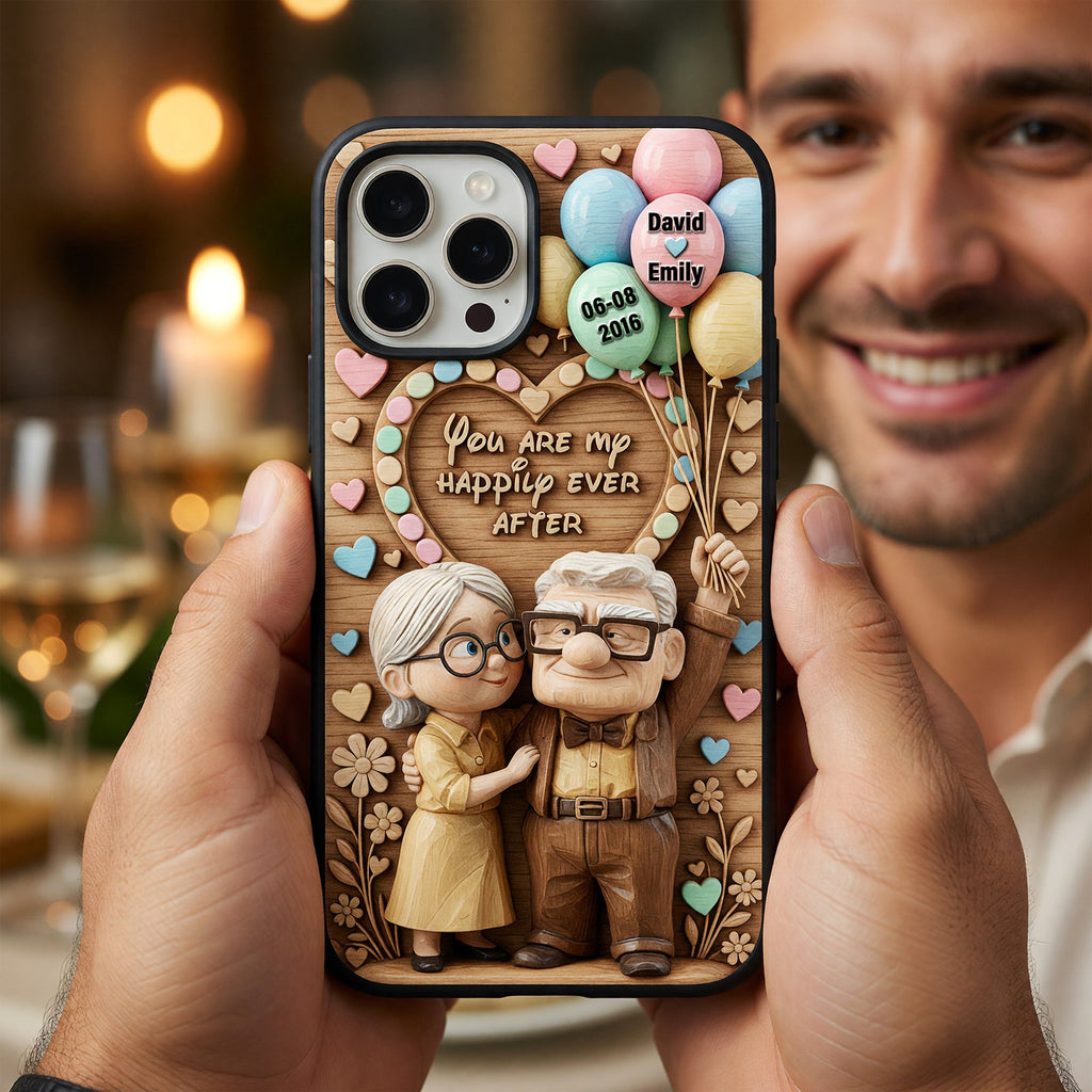 Eternal Love Phone Case, Personalized Gifts For Couple 06qhqn100626