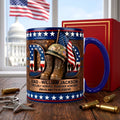 Proud Veteran Dad Coffee Accent Mug - Personalized Gifts For Dad 04TYQN280426