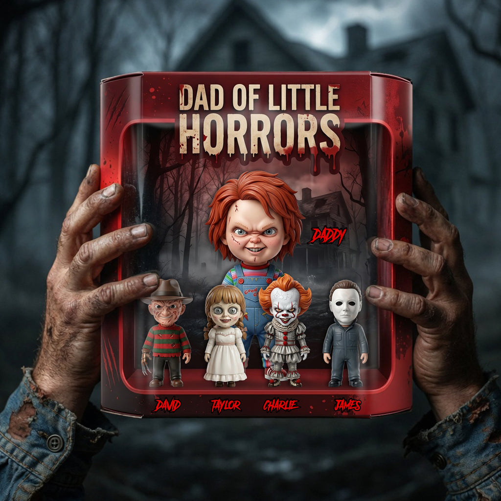 Dad Of Little Horrors Acrylic Plaque 158nalu080626