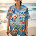 Peace Hawaiian Shirt - Personalized Gifts For Peace Lovers 06paqn180626