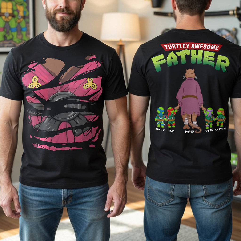 The Ultimate Father Shirt - Personalized Gifts For Dad 02NATN300426