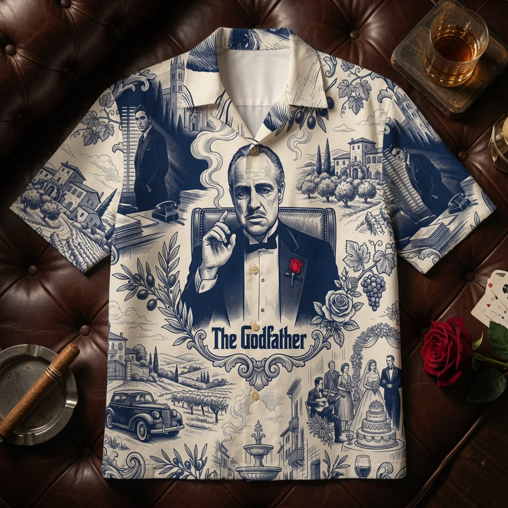 Vintage Crime Boss Hawaiian Shirt - Personalized Gifts 01PGLU060726