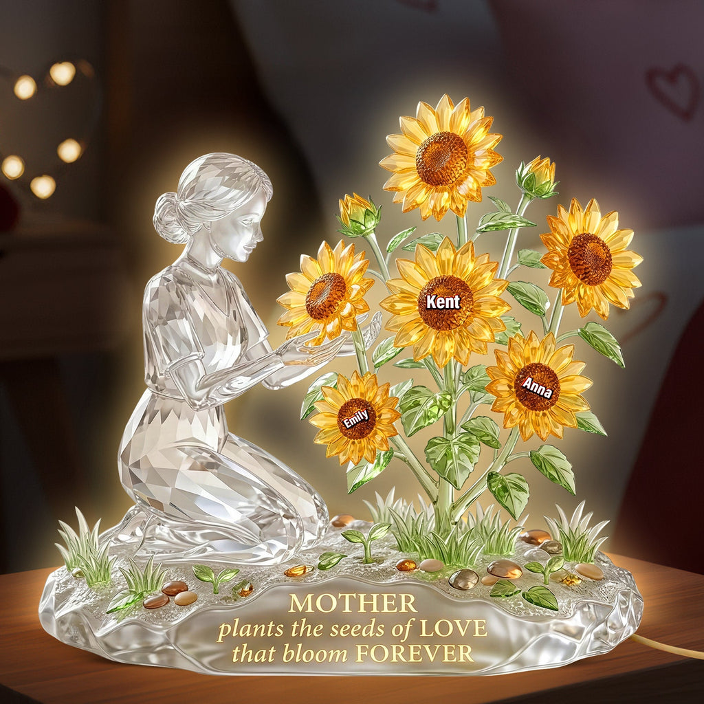 Mother's Love Garden Light Box - Personalized Gifts For Mothers 05paqn100326