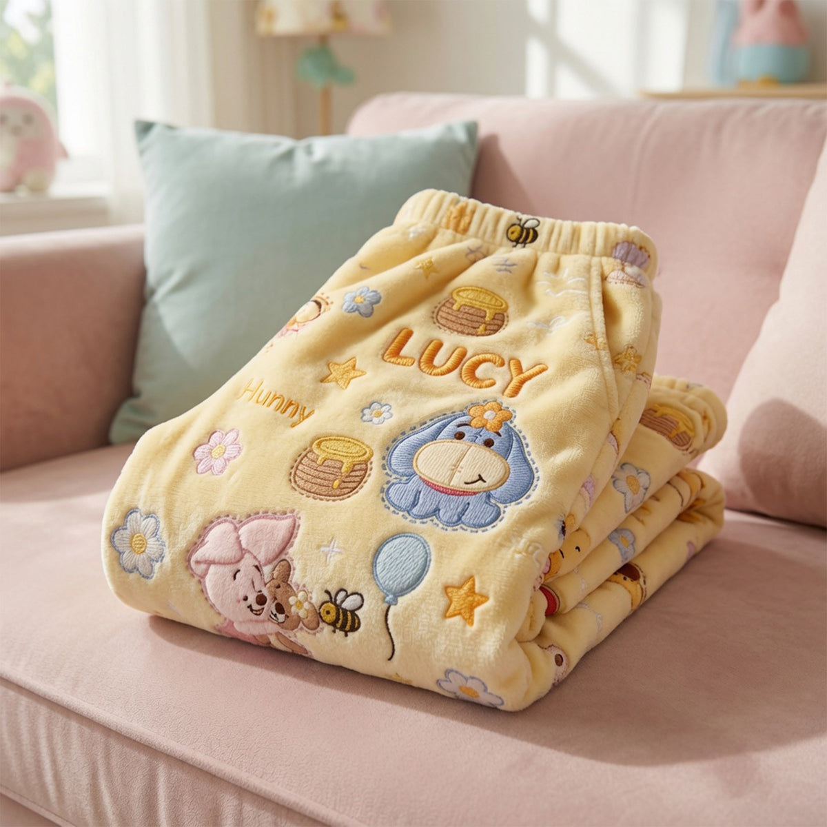 Lovely Characters Pajama Pants - Personalized Gifts 03paqn240626