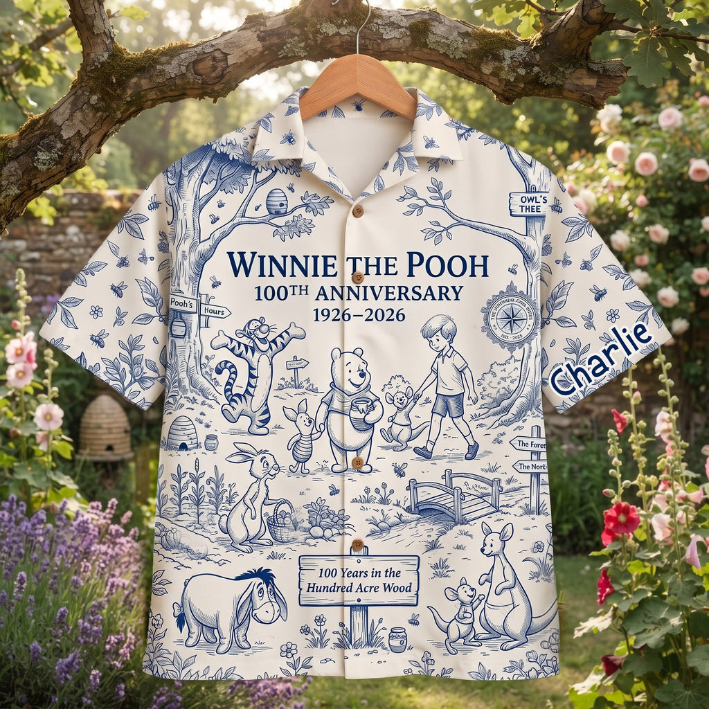 100th Aniversary Hawaiian Shirt - Personalized Gifts For Childhood Shirt 04tylu010726