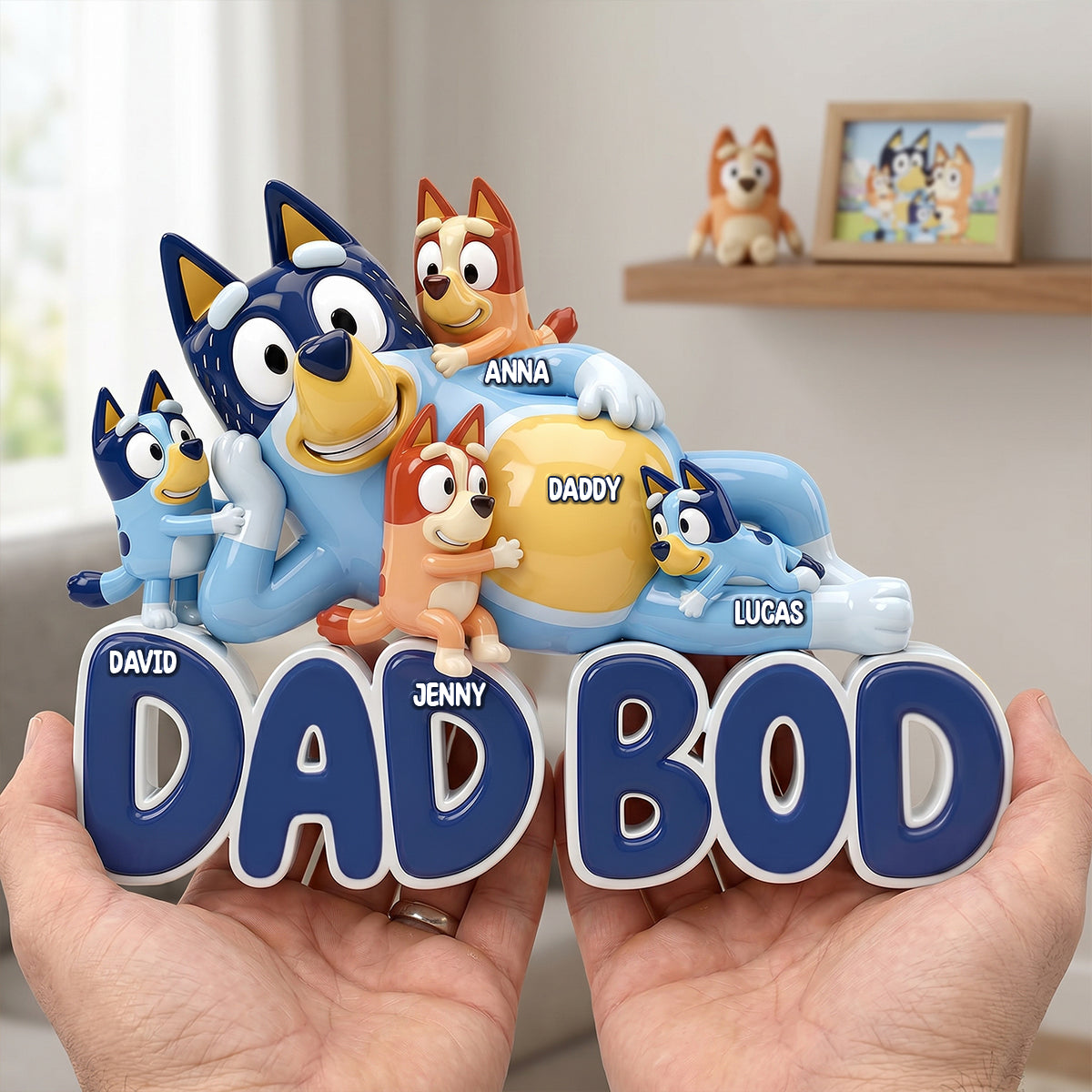 Dad Bod Acrylic Plaque - Personalized Gifts For Dads 02ohtn070526