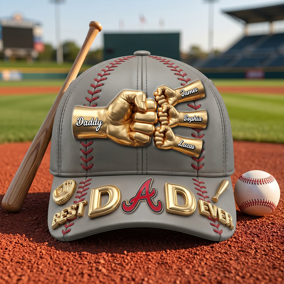 Dad Squad Athletic Club Classic Cap - Personalized Gift For Sporty Dads 03NATN230526