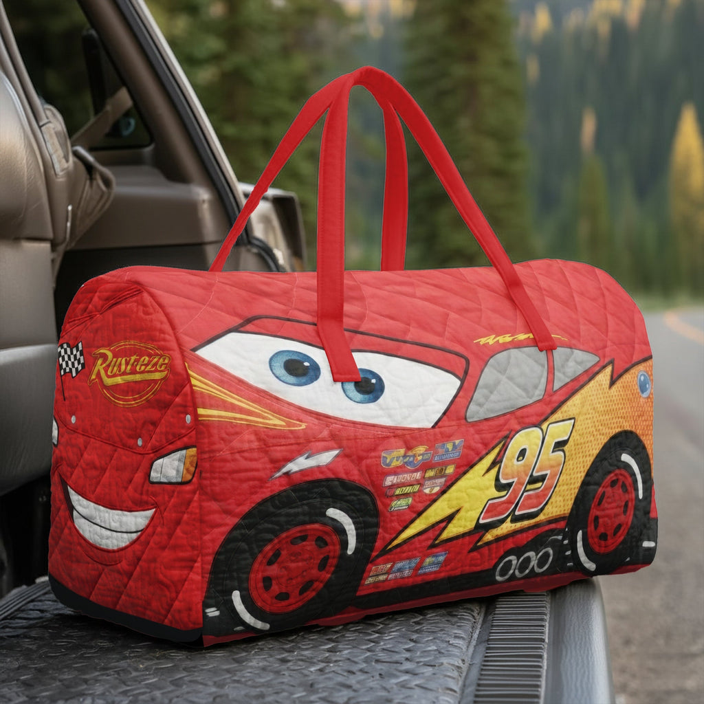 Racing Crew Quilted Duffle Bag – Personalized Gifts For Car Lovers 02naqn200126