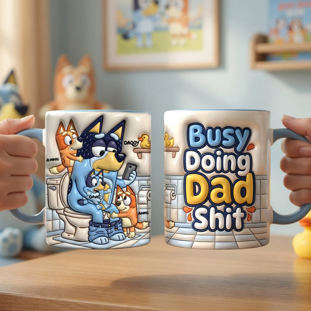 Funny Dad Coffee Mug - Personalized Father's Day Gifts 04nalu290426