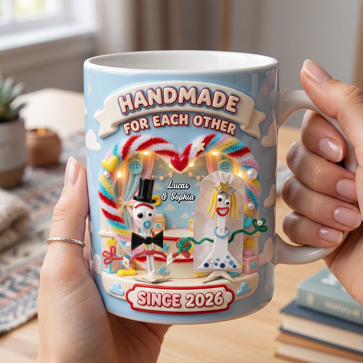 Lovely Couple Mug - Personalized Gifts For Couples 01totn290626