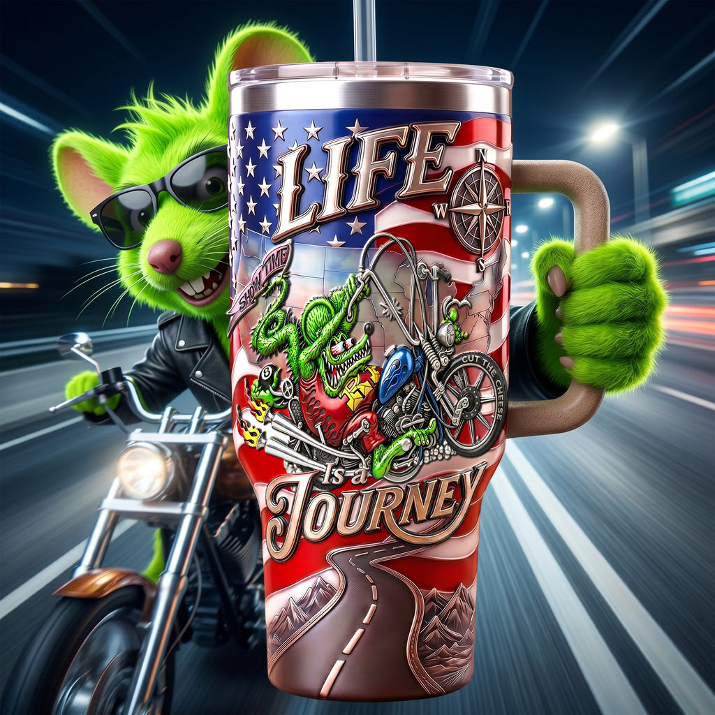 Speed Monster Tumbler - Personalized Gifts For Hot Rod Lovers 03palu030626