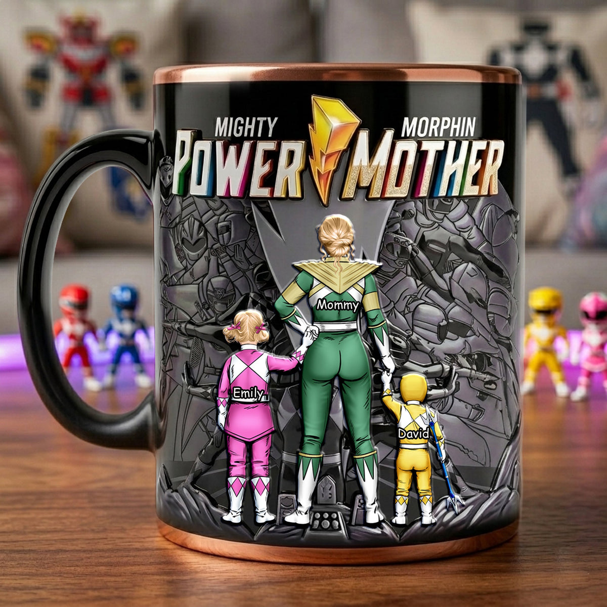 Mom Hero Squad Magic Mug - Personalized Gifts For Mom 04OHLU090426