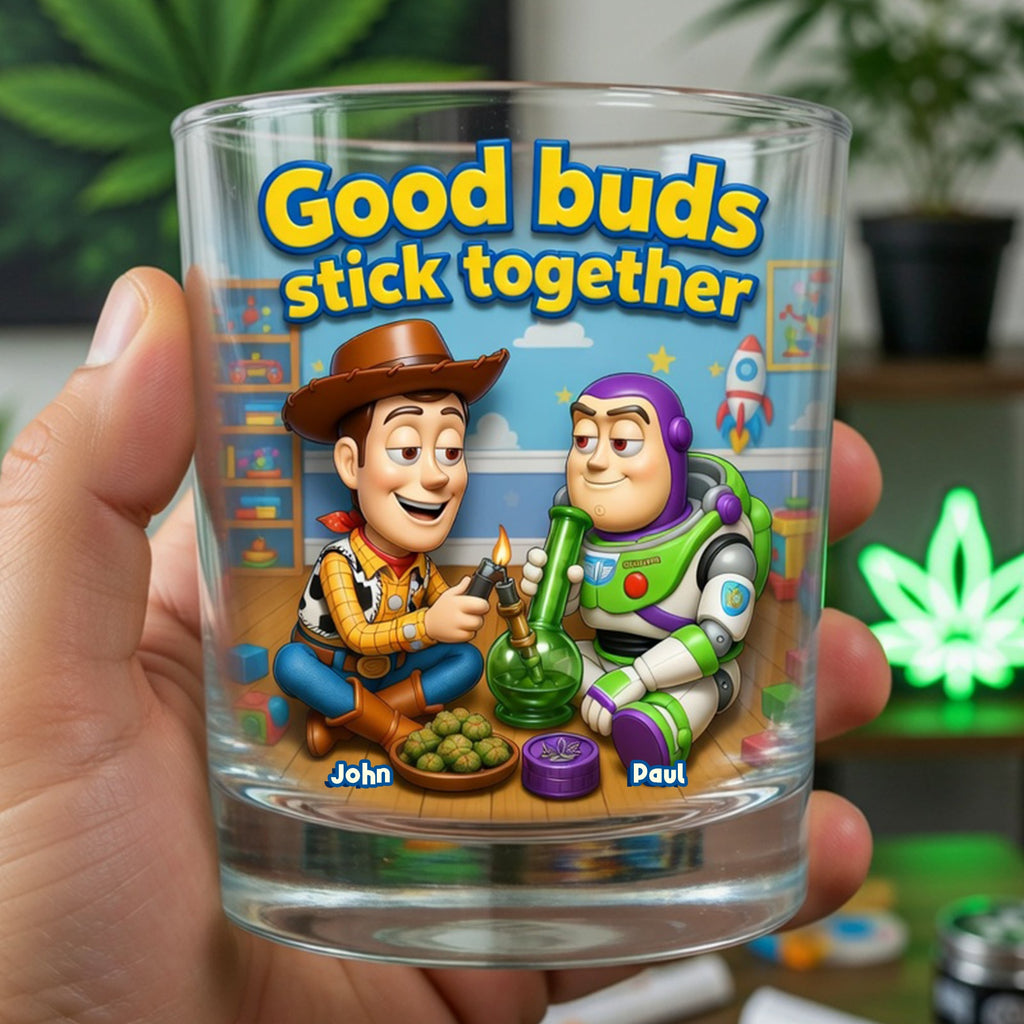 Adventure Friends Round Glass - Personalized Gifts For Friends 05TOLU060626