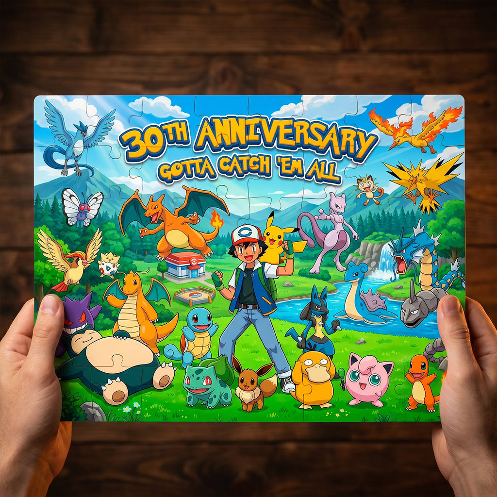 30th Adventures Jigsaw Puzzle - Personalized Gifts For Kids 03tydt060726