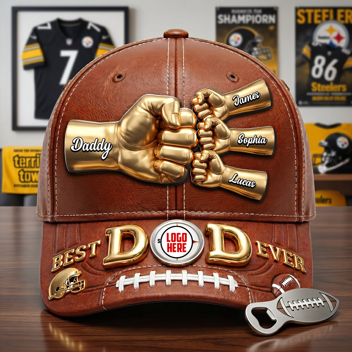 Enthusiastic Dad Classic Cap - Personalized Gifts For Sporty Dads 04natn230526
