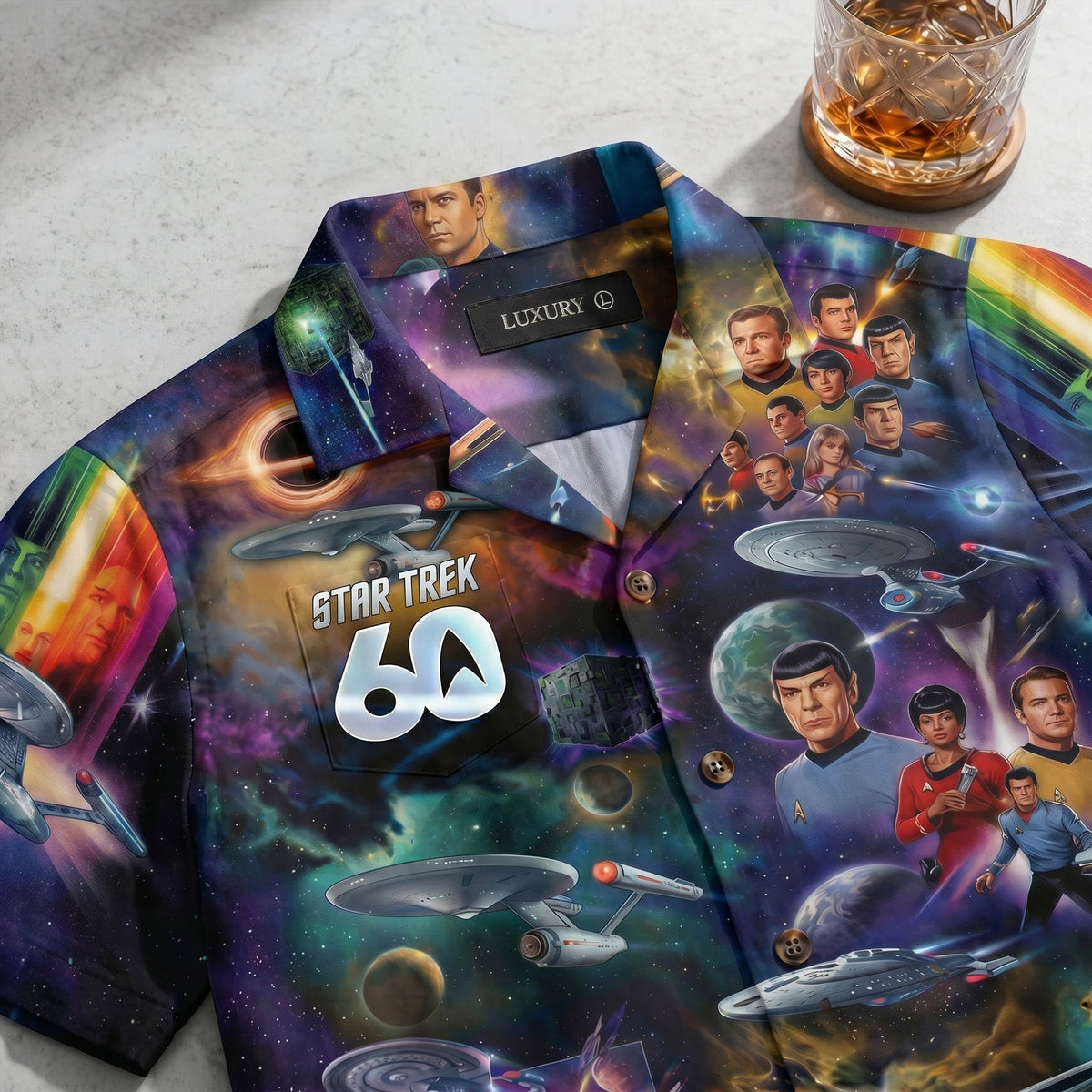 Cosmic Voyagers 60th Anniversary Hawaiian Shirt Personalized Gifts 02qhlu100626