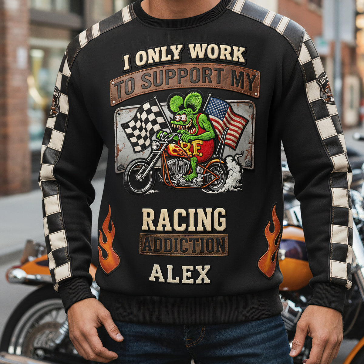 Racing Addiction 3D Shirt - Personalized Gifts For Hot Rod Lovers 01pata120326
