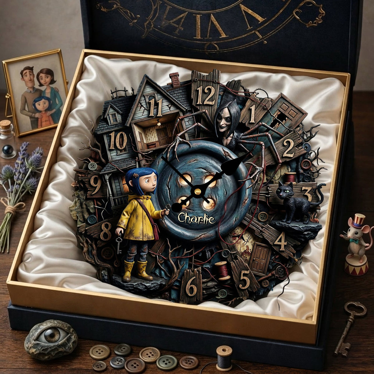 Nightmare Hanging Wall Clock - Personalized Gifts 02palu190326