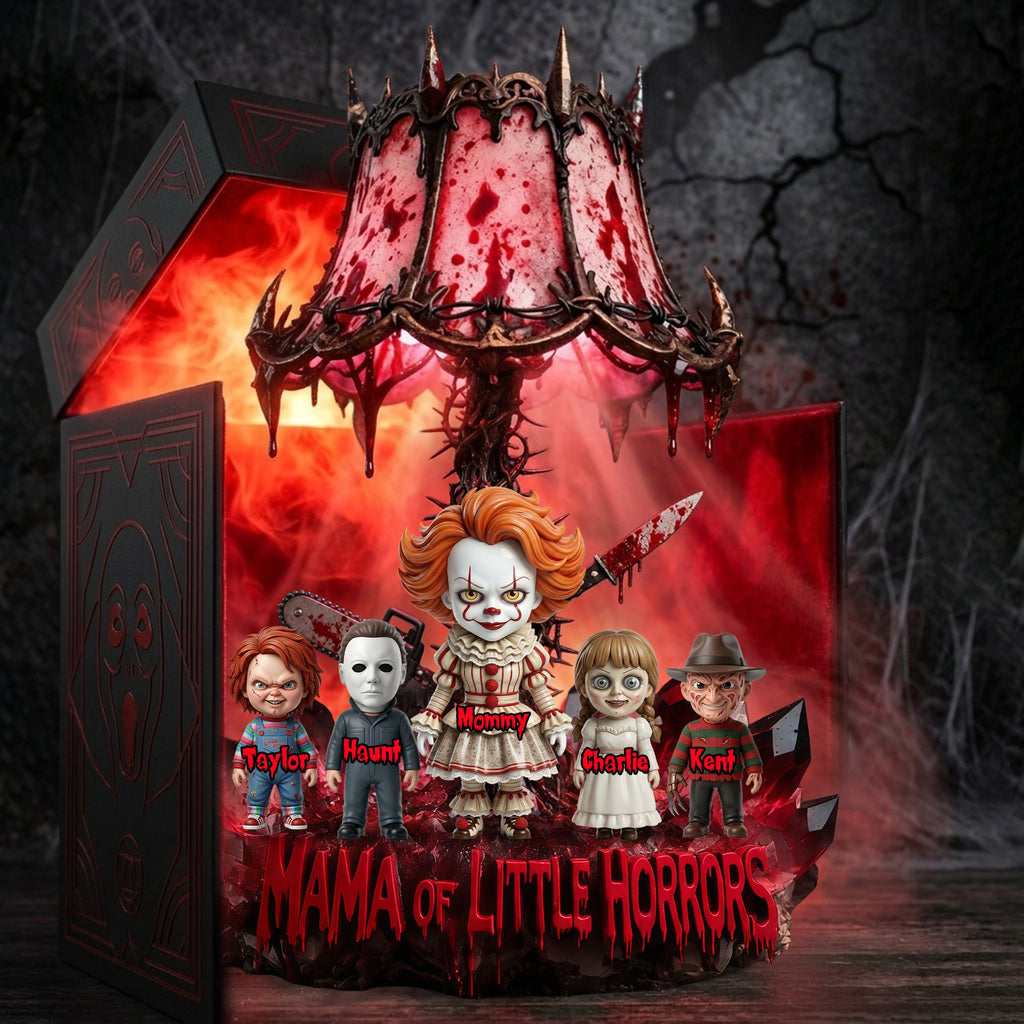 Mama Of Little Horrors Light Box - Personalized Gifts For Mom 05TYLU070426