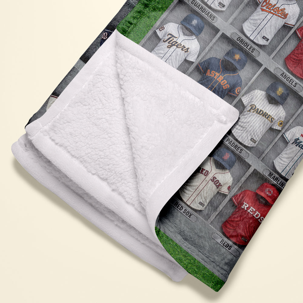 Sport Teams Uniform Blanket - Personalized Gifts For Sport Fans Blanket 04HUDT200326