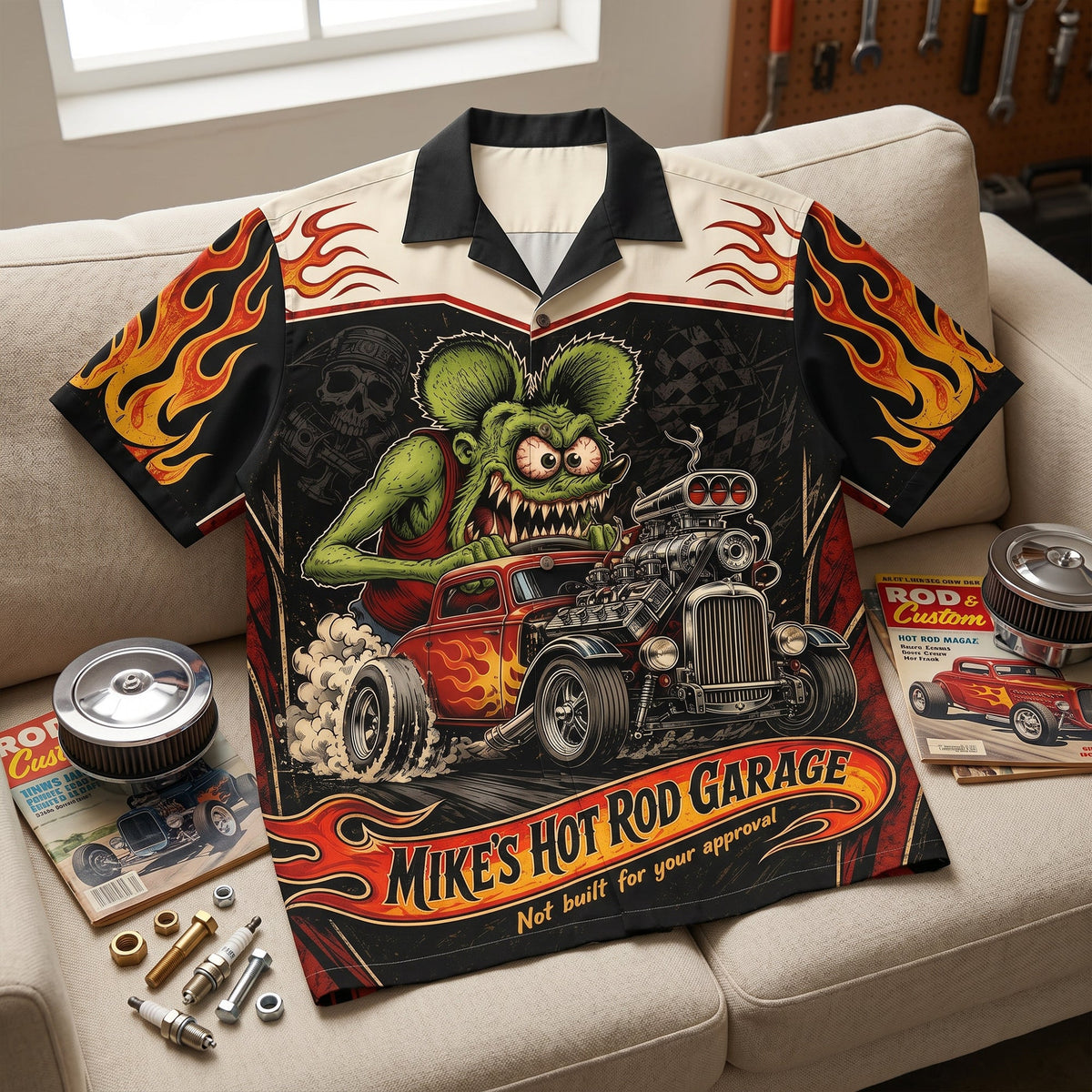 Outstanding Hot Rod Hawaiian Shirt - Personalized Gifts For Hot Rod Lovers 01QHLU040726