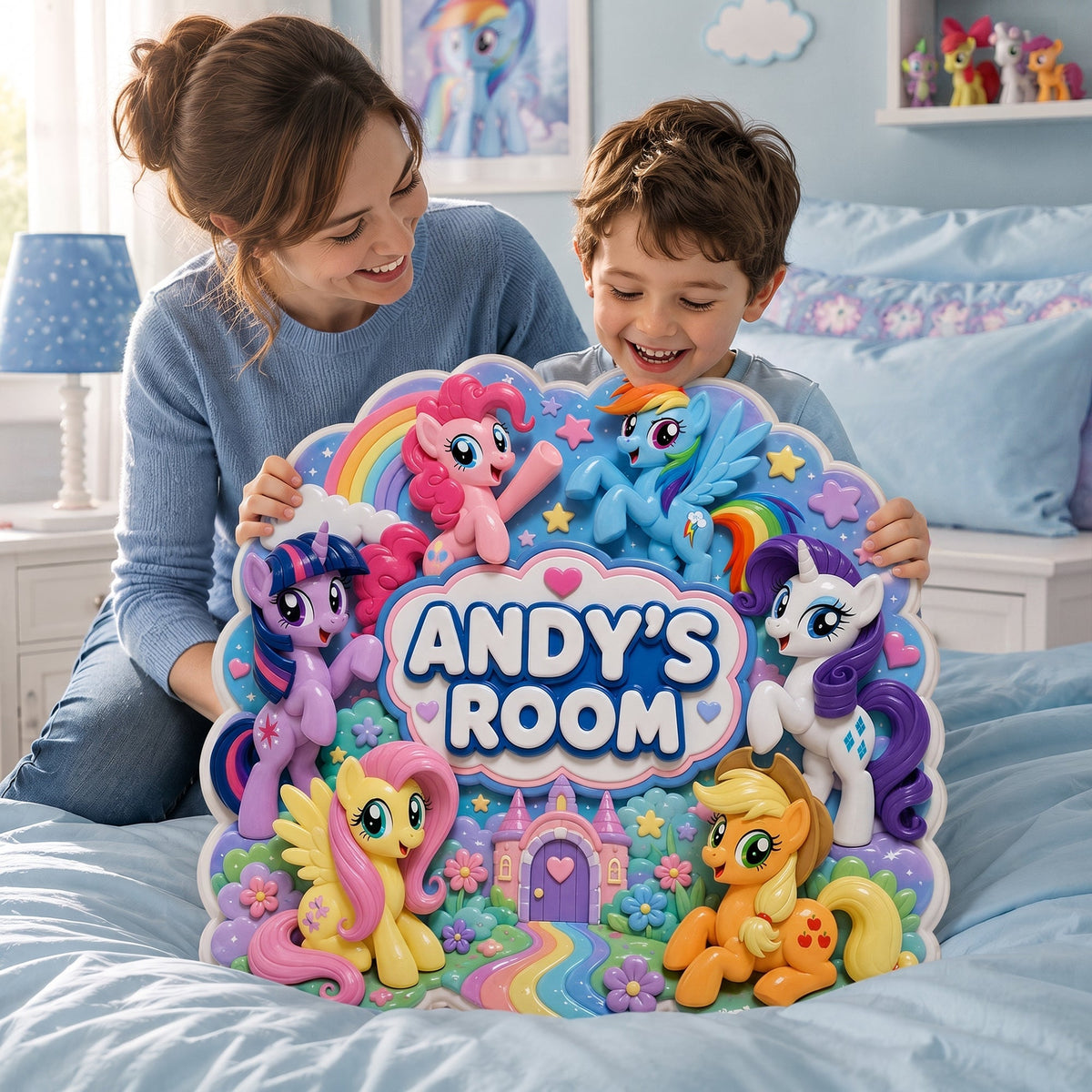 Lovely Mythical Creatures Acrylic Sign - Personalized Gifts 03nalu130726