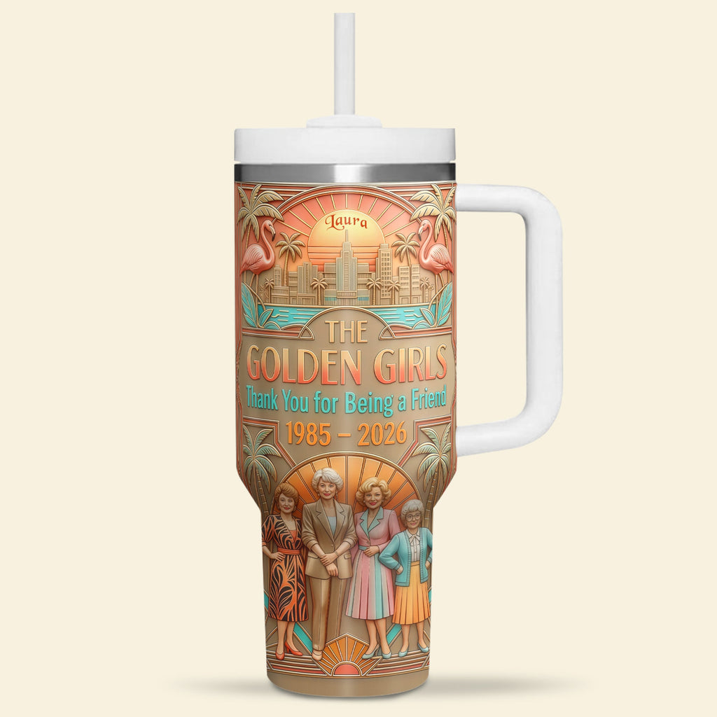 Vintage Friendship Anniversary 40oz Tumbler - Personalized Gifts For Besties 06naqn120326