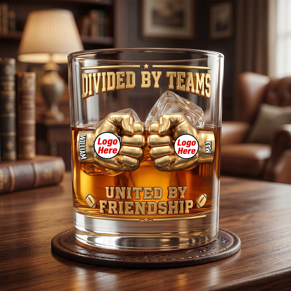 Sport Lover Friendship Round Glass - Personalized Gifts For Sport Fans 02NATN080626