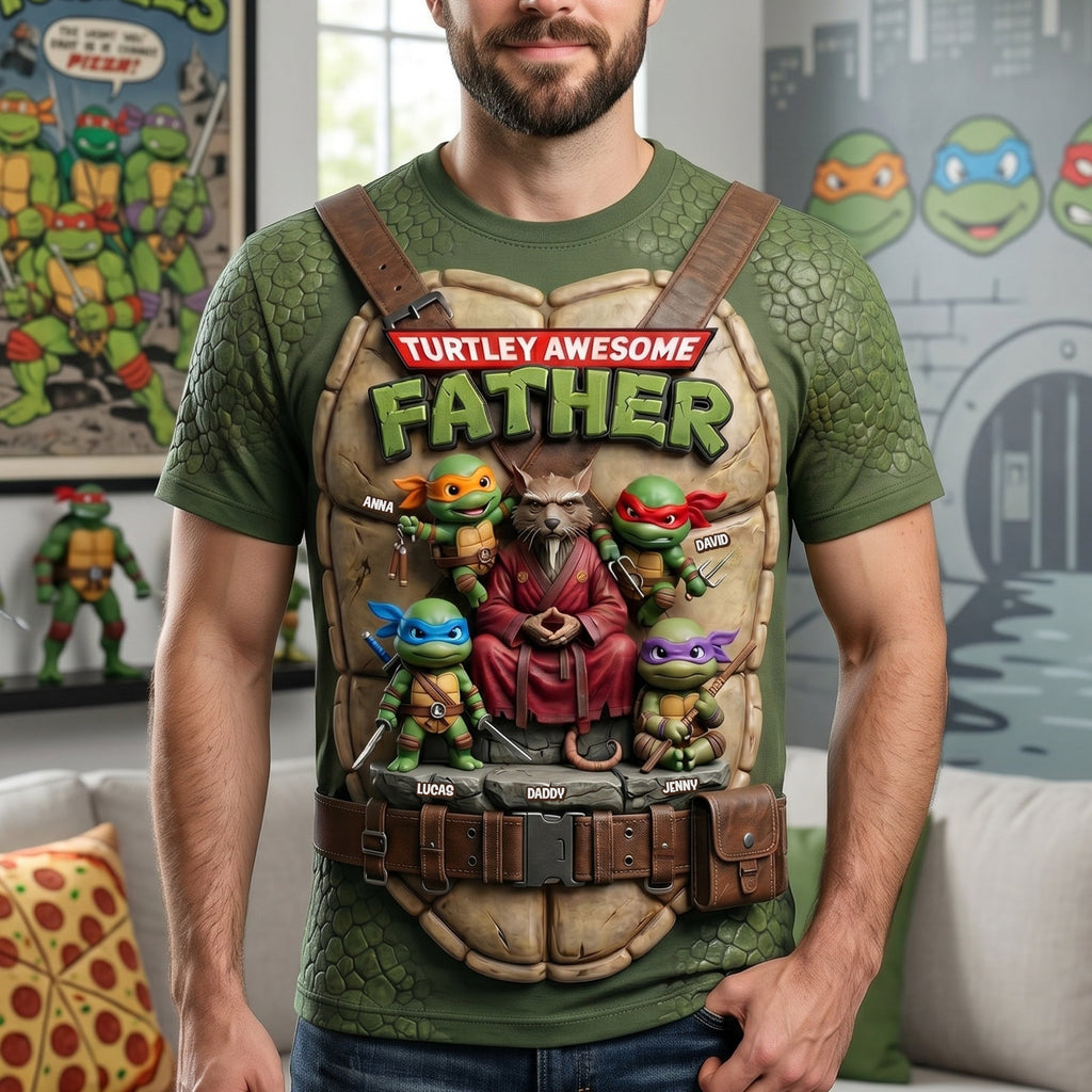 Ultimate Father Shirt - Personalized Gifts For Dad 03NATN050526