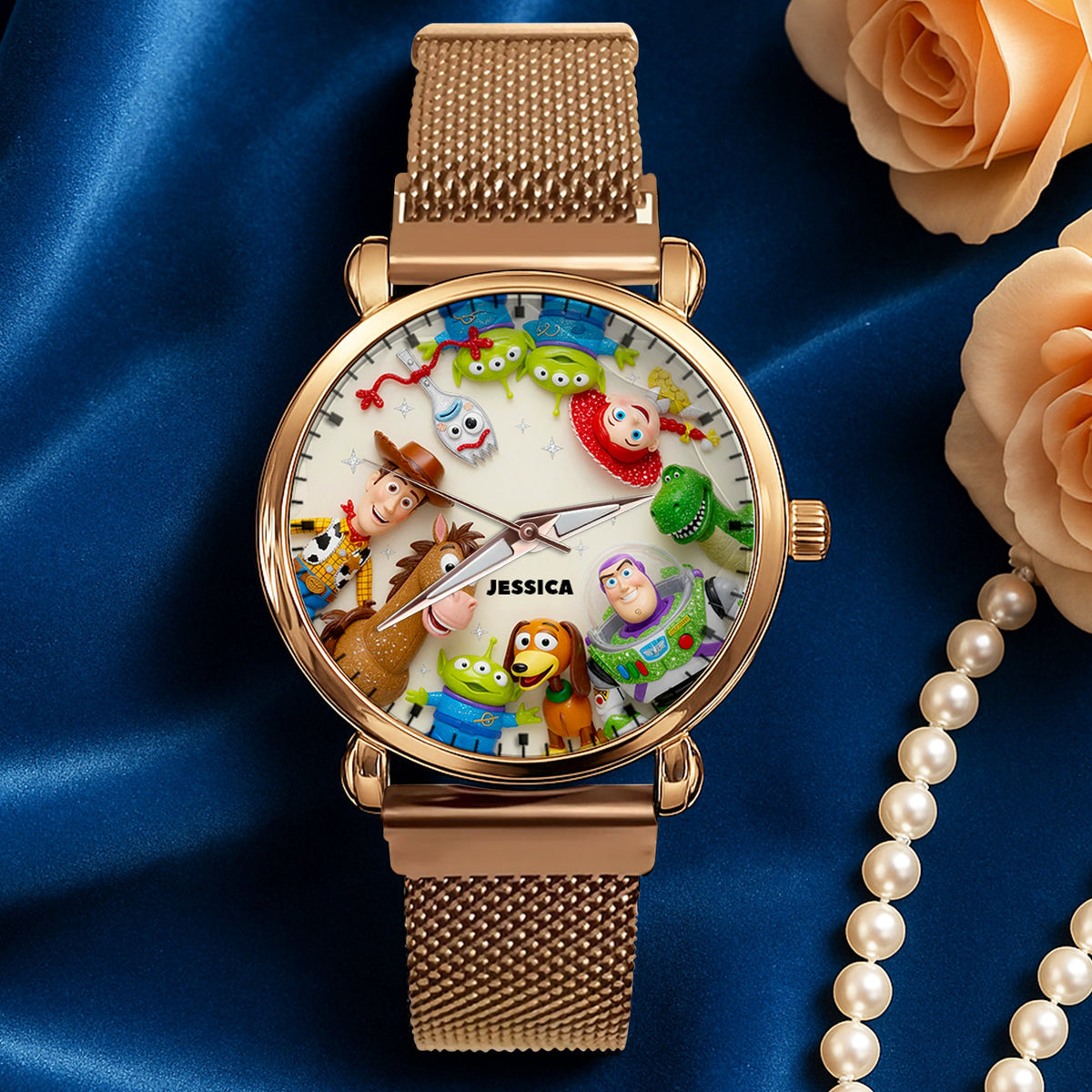 Friendship Adventure Mesh Strap Quartz Watch - Personalized Gifts 03NADT230626