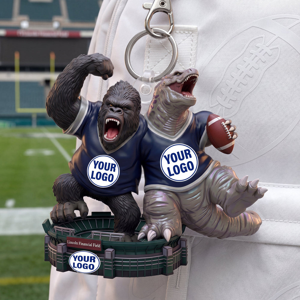 Sport Crashing Rival Acrylic Keychain - Personalized Gifts 03QHLU040726