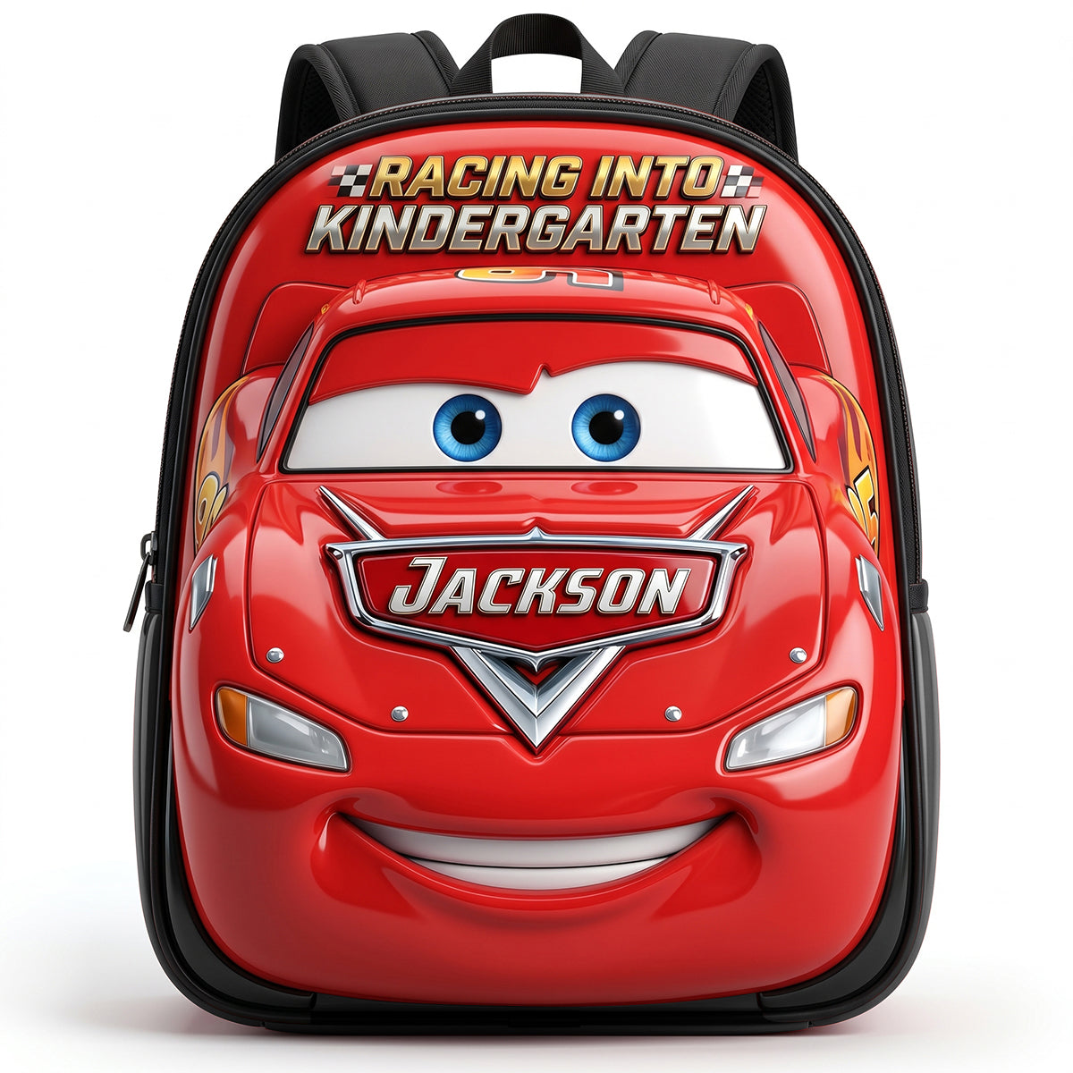 Racing Backpack - Personalized Gifts For Kids School Bag 05natn250626