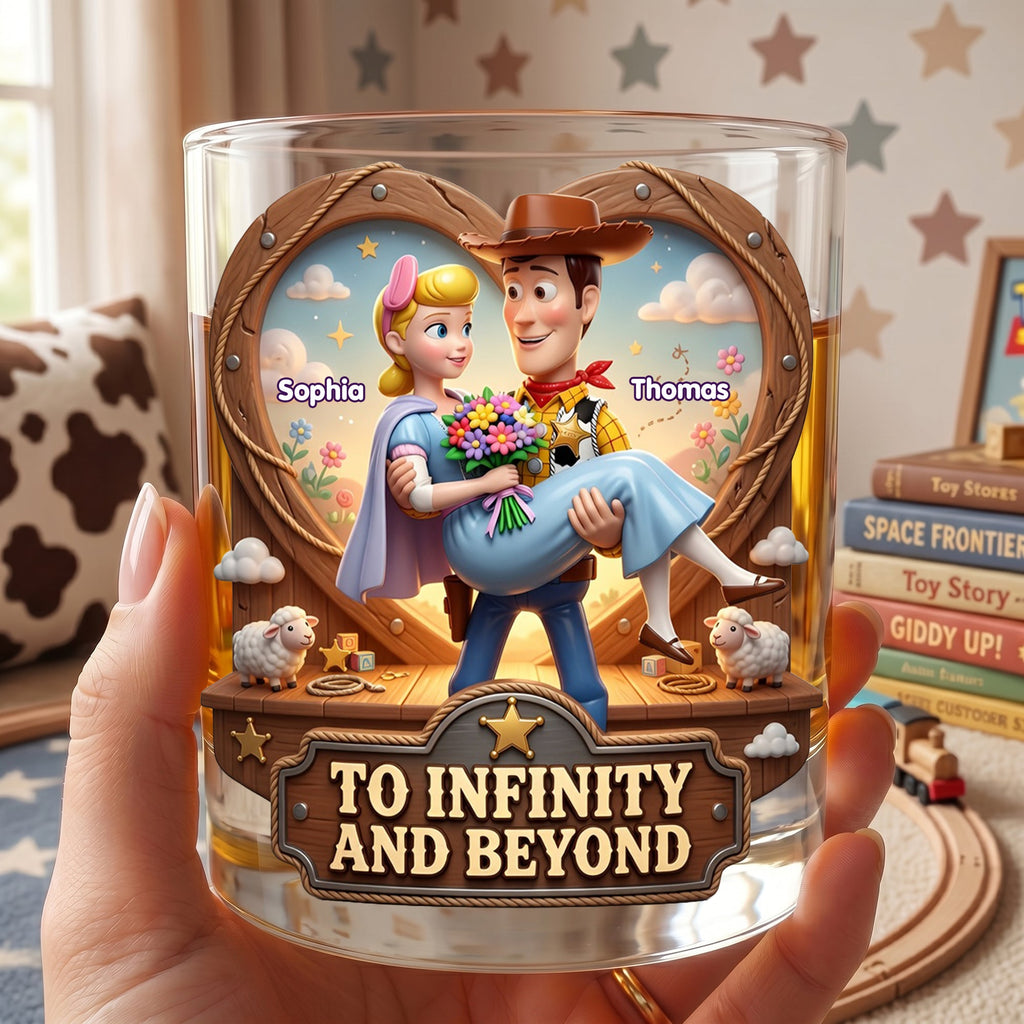 Eternal Affection Drinking Glass - Personalized Gifts For Couples 02tylu240626