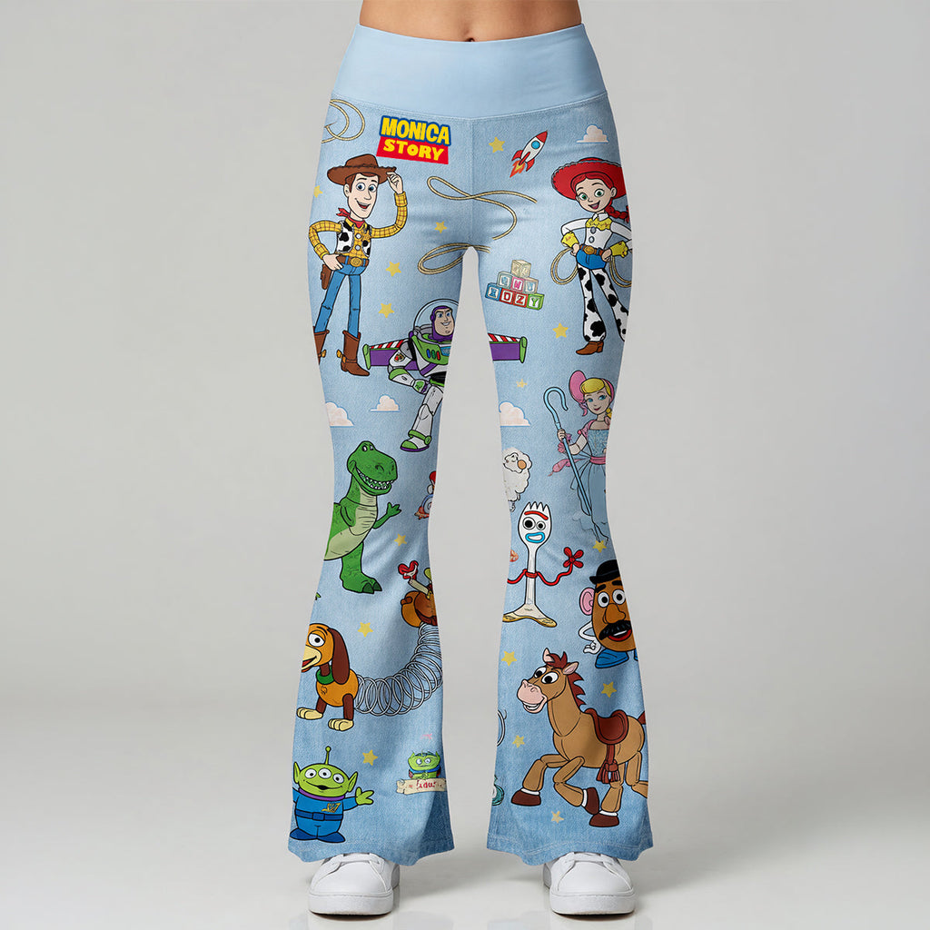 Friendship Adventure Flare Leggings - Personalized Gift 02NATN240626