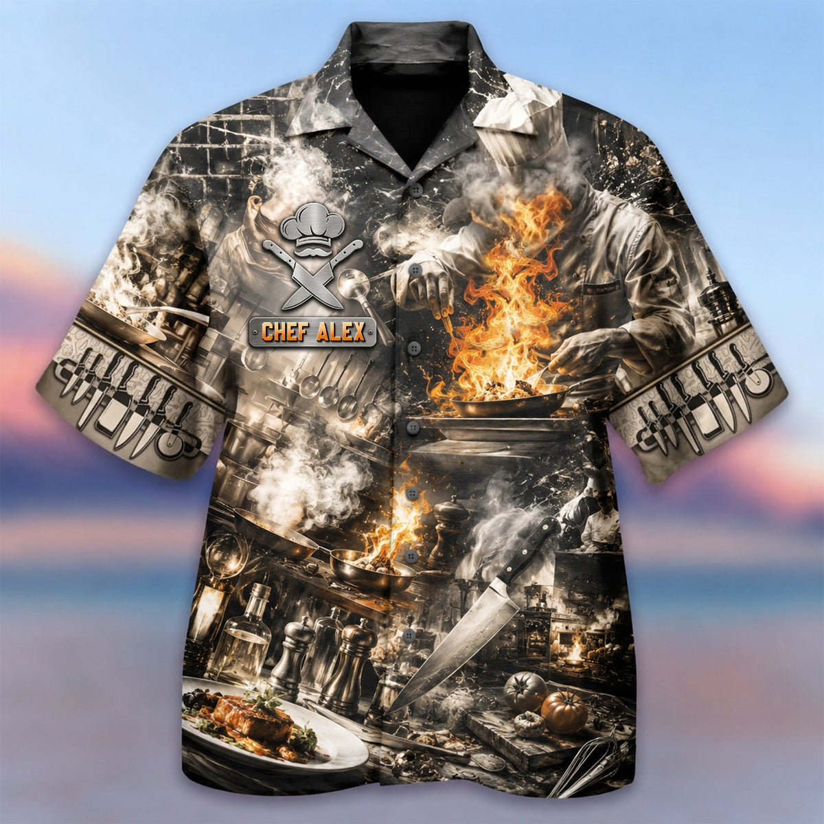 Culinary Genius Hawaiian Shirt - Personalized Gifts For Chef 01QHQN200626