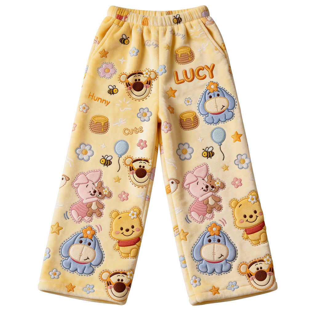 Lovely Characters Pajama Pants - Personalized Gifts 03paqn240626