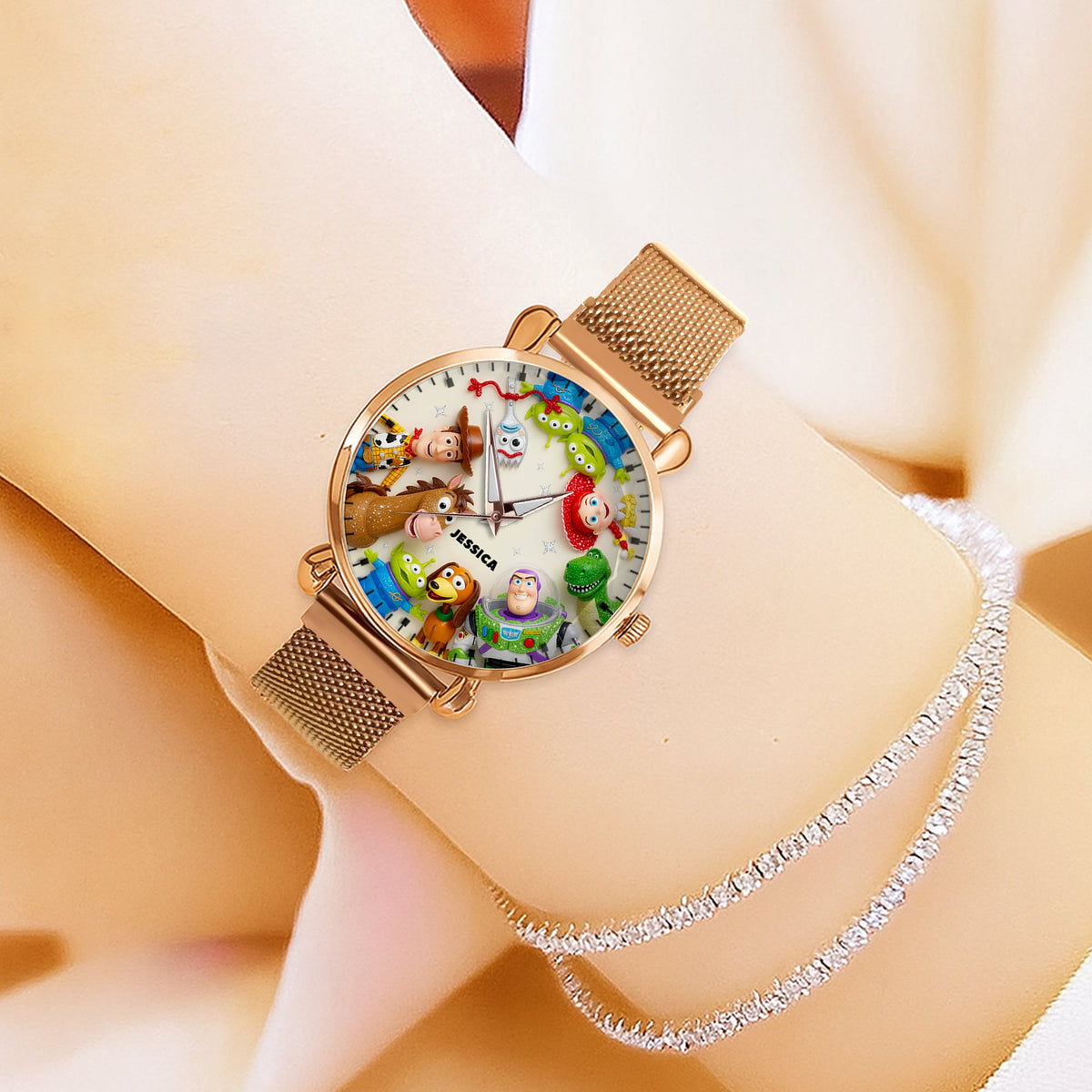 Friendship Adventure Mesh Strap Quartz Watch - Personalized Gifts 03NADT230626