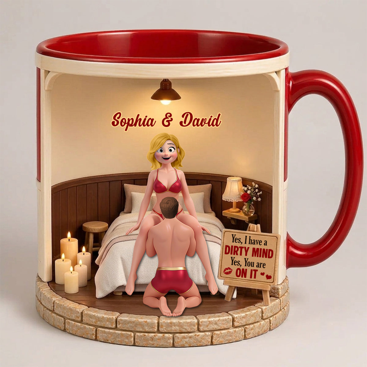 Naughty Couple Coffee Mug Personalized Gifts For Couple 05OHTN290626