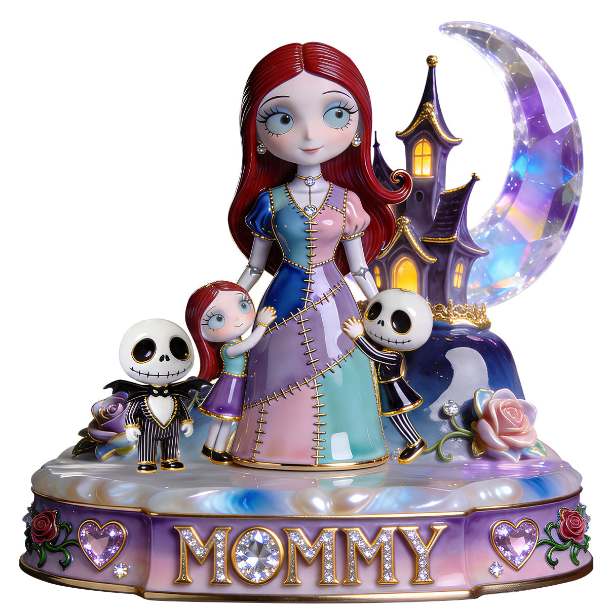 Dark Fantasy Mom & Kids Light Box - Personalized Gift For Mothers 02pgtn200426
