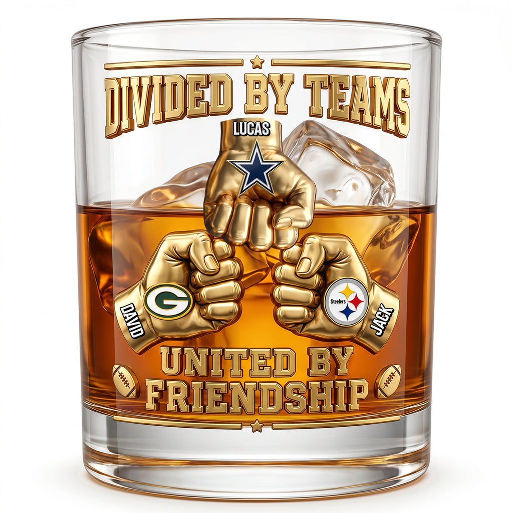 Sport Lover Friendship Round Glass - Personalized Gifts For Sport Fans 02NATN080626
