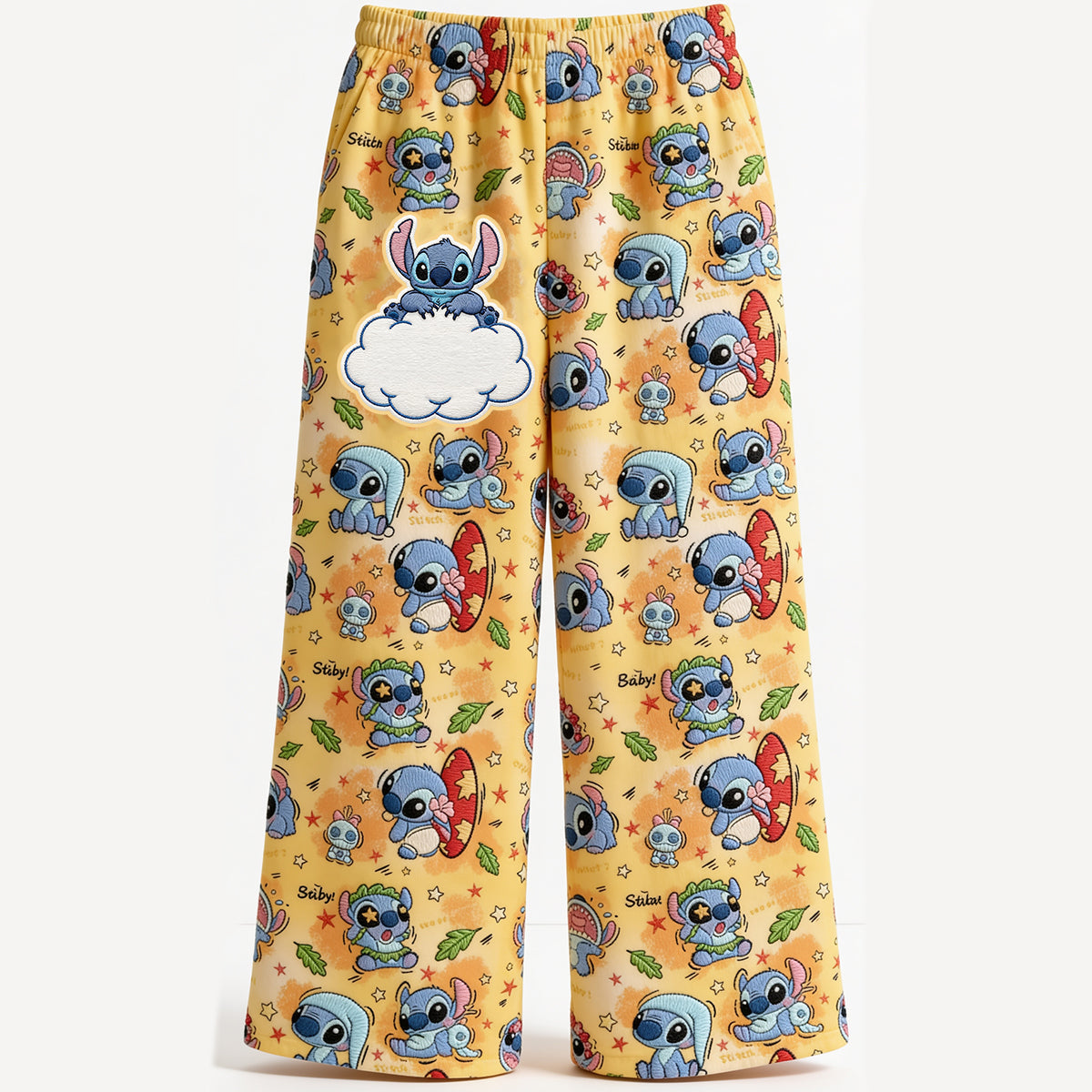 Cute Alien Pajama Pants - Personalized Gifts 01patn260626